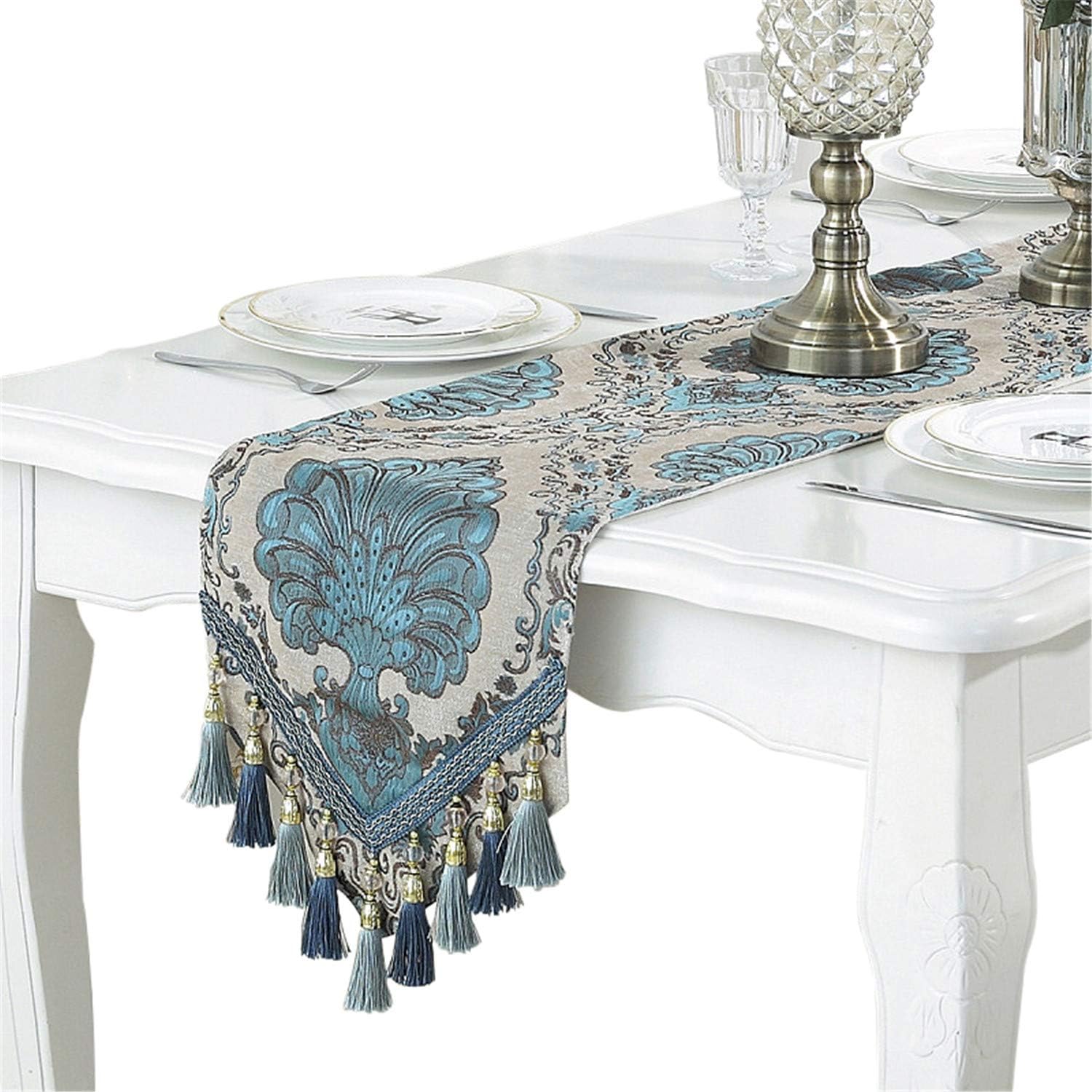 70in Table Runner Thick Velvet Satin Tasseled Stylish Atmosphere Simple Modern Table Runner Noble Luxurious For Kitchen Home Tablecover Bedding Dining Room 70in Table Runner Thick Velvet Satin Tasseled Stylish Atmosphere Simple Modern Table Runner Noble Luxurious For Kitchen Home Tablecover Bedding Dining Room