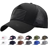 USA Flag Snapback Hat Fits One Size&XXL/3XL - Mens Mesh Trucker Ball Hats - US 250th Anniversary Veterans Memorial Day Gifts