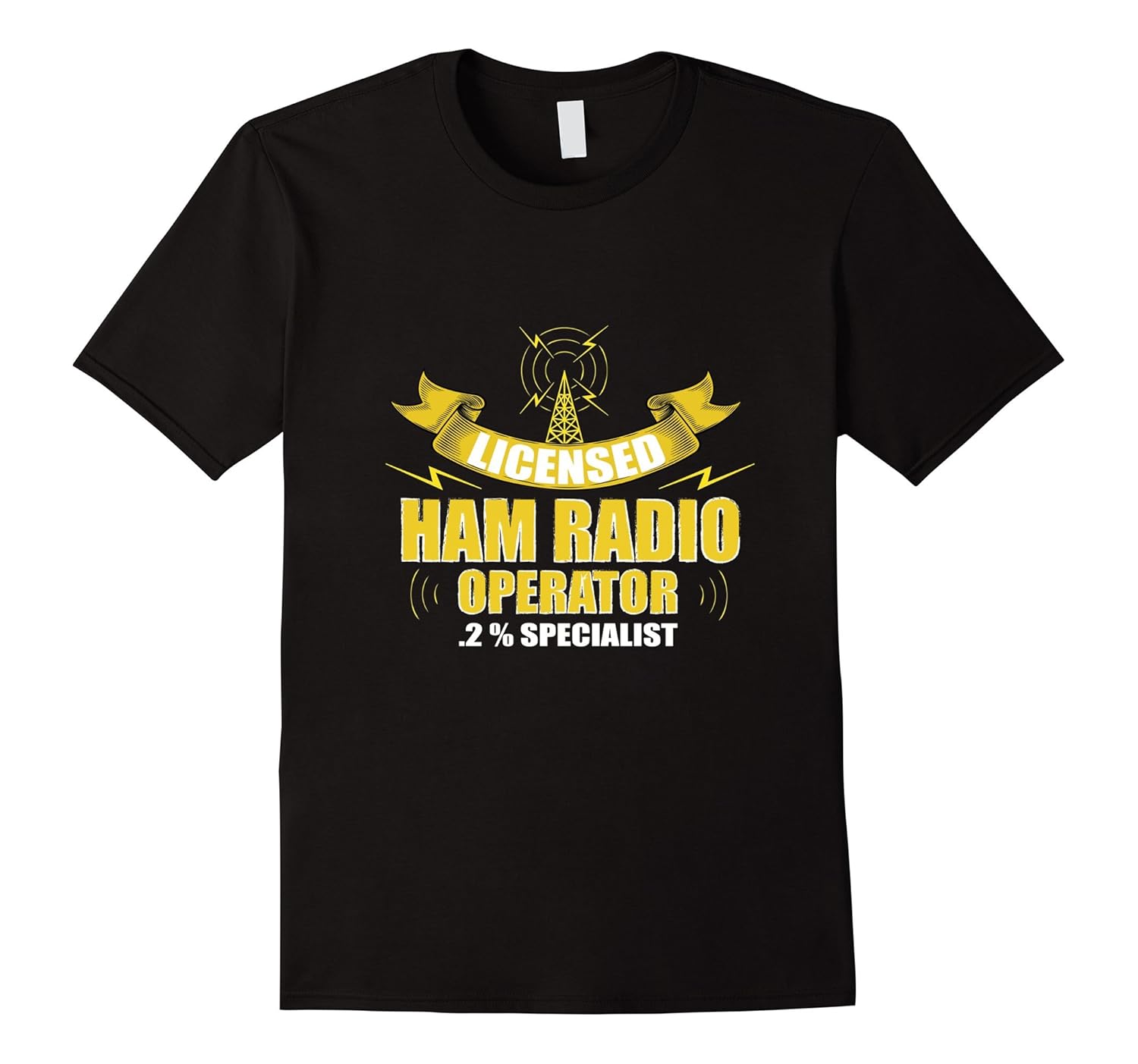 Licensed Ham Radio Operator t-shirt for radio operators-Art – Artvinatee