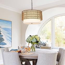 PAUFUL Farmhouse Chandeliers for Dining