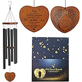 Memorial Gifts for Loss of Father,Windchimes in Memory of a Loved One Sympathy Gifts for Loss of Dad Memorial Wind Chimes for Loss of Father Remembrance Funeral Bereavement Gifts