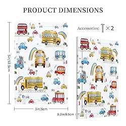 Wpshijia Kids Bus Taxi Truck 1 Gang Decorative