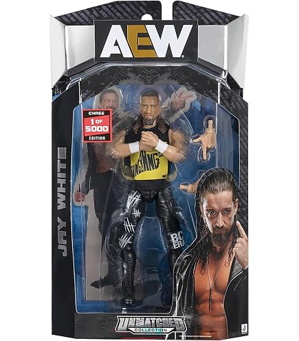 Amazon.com: AEW Jay White Unmatched Series 11 Wrestling Toy : Toys