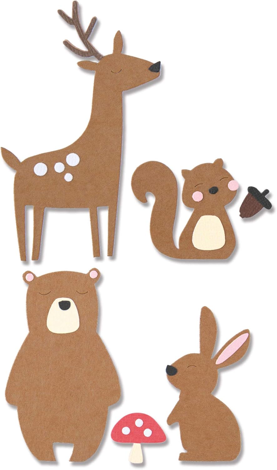 ELLISON SIZZIX BIGZ Dies FRI, Forest Friends