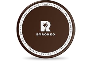 BYROKKO Shine Brown Chocolate Tan Accelerator Cream 6.8 Fl Oz, Outdoor Sun or Indoor Tanning Oil or Tanning Bed Lotion, Fast Bronzer with Premium Natural Ingredients for Deep, Long-Lasting Glow