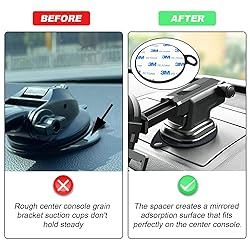 DXNQ 3 PCS Dashboard Pad Mounting Disk for Suction
