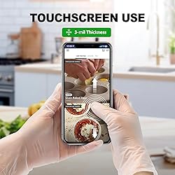 SWIFTLITE Disposable Vinyl Gloves, Food