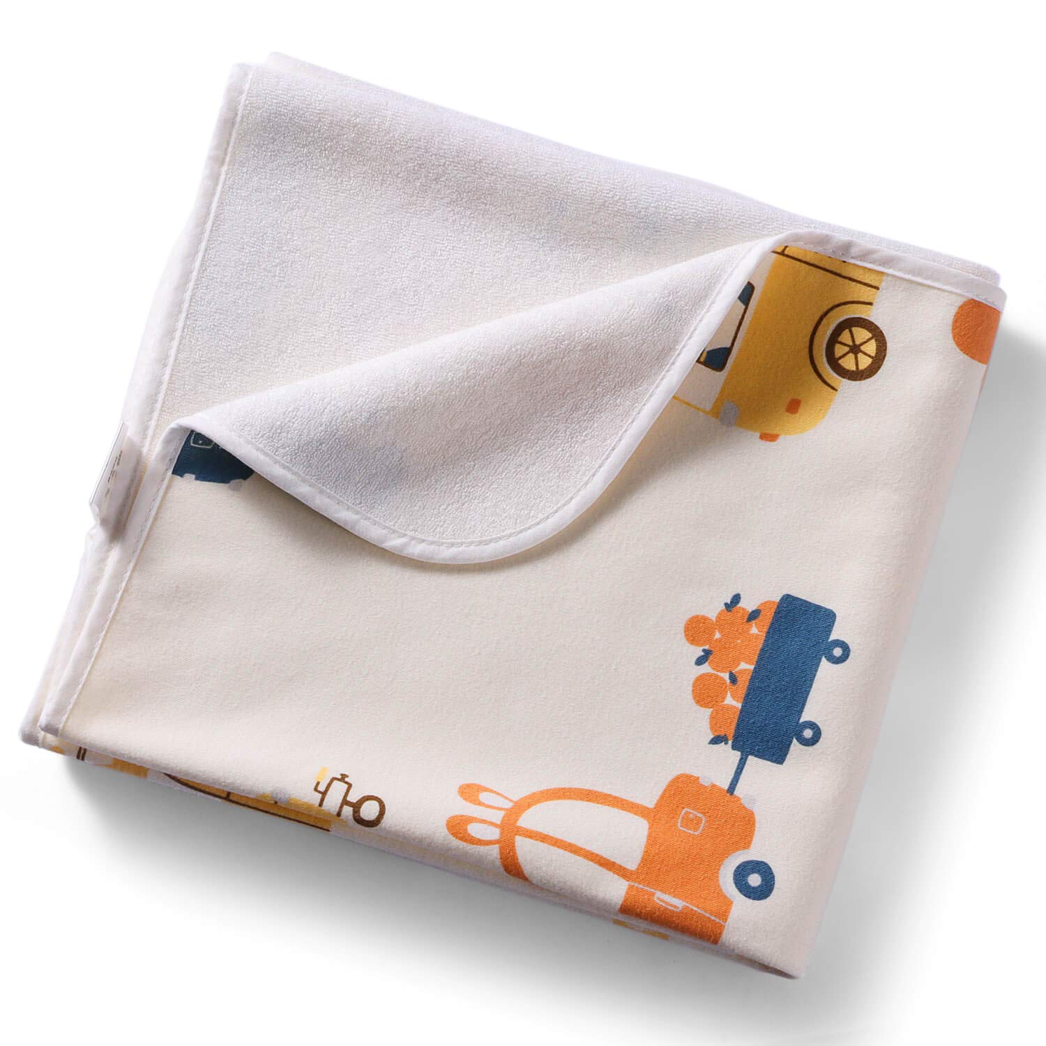 ROCCED Baby Bed Pad Waterproof Washable Reusable 31"x40" Large Toddler Mattress Protector Incontinence Pads Sheet Cover Underpads for Kids Adults and Pets Potty Training Mat-Car : Baby