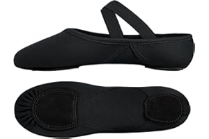 QIYUNFLY Ballet Shoes for Girls Ballet Slippers Soft Sole Dance Shoes for Little Kid/Big Kid/Women