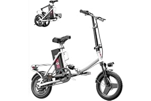 Windone S14/S16 Electric Bike for Adults, Max 19/22 MPH Speed & 28/50 Miles Range (PAS), 500W/750W Peak Motor, Foldable, Lightweight, Shock Absorbers, UL 2849 Certified Ebike