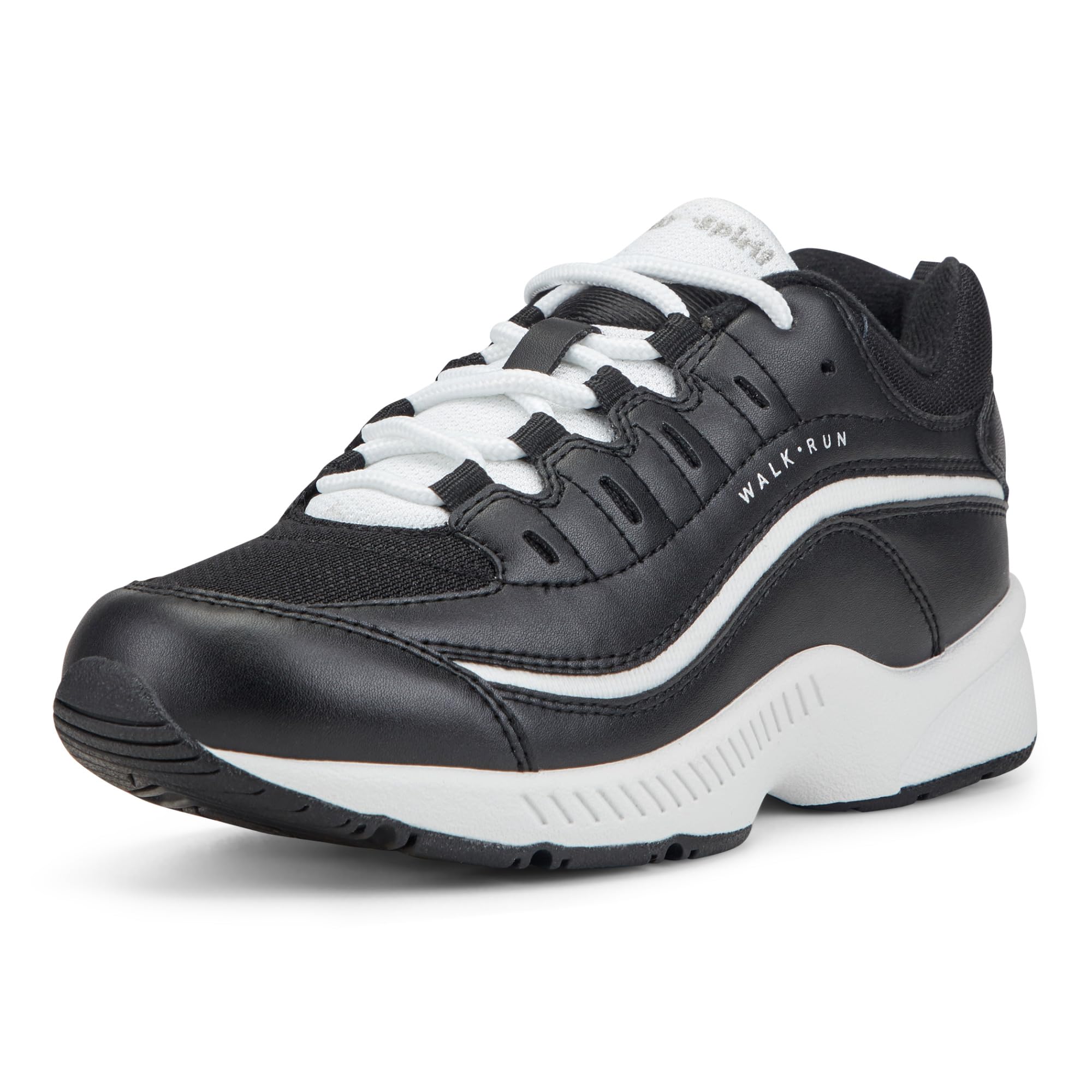 Easy Spirit Romy Women's Walking, 7.5 B(M) US, Black-White Image