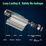 HiQuick 8 x AAA 1100mAh Ni-MH Rechargeable Batteries Pack view 7