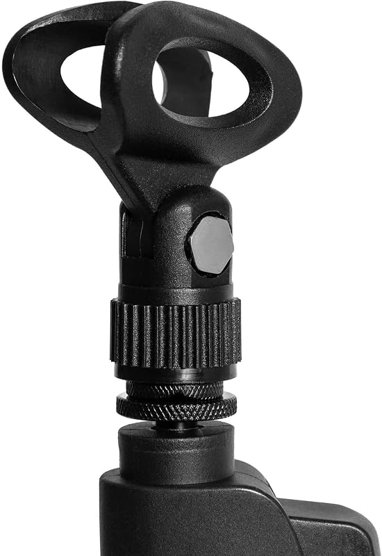 MCA23-BK Soporte de Micrófono Profesional con Base de Trípode - Negro