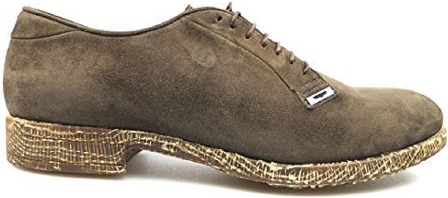 Shoes Man ALBERTO GUARDIANI 40 Shoes elegant brown suede AS794