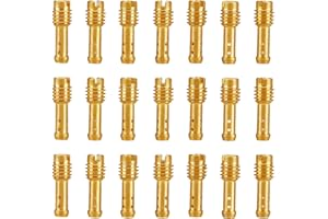 Lonsda 21PCS Carburetor Pilot Jet Slow Jet Kit for Mikuni VM/TM/TMX VM22/210 AX100 EN GN TZR TM TMS Carburetor 15-65