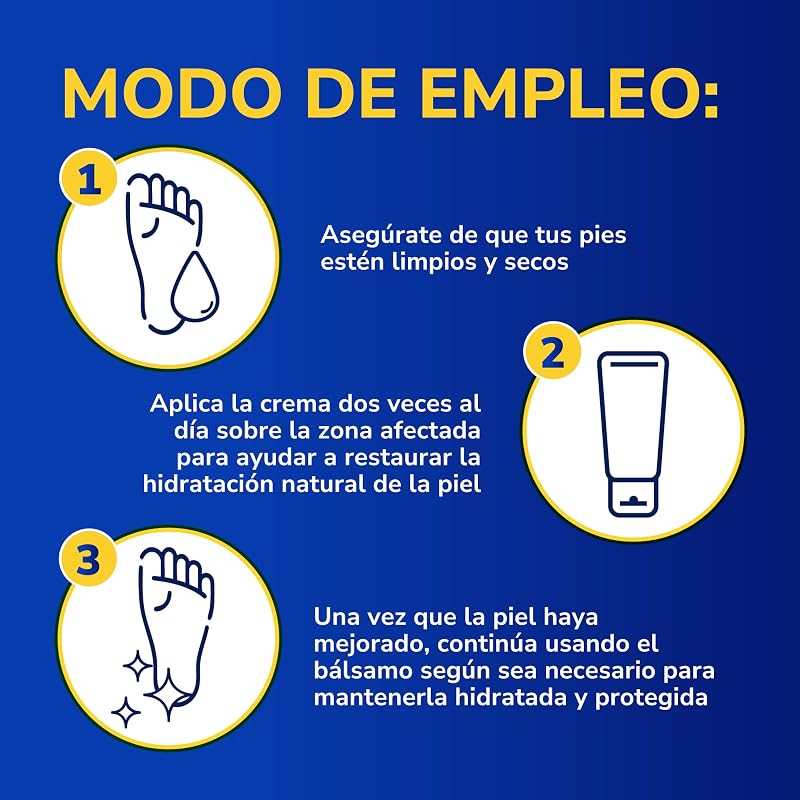 Scholl Crema de Pies para Talones Agrietados, con Urea y Keratina, Blanco, 60 Mililitros, 6