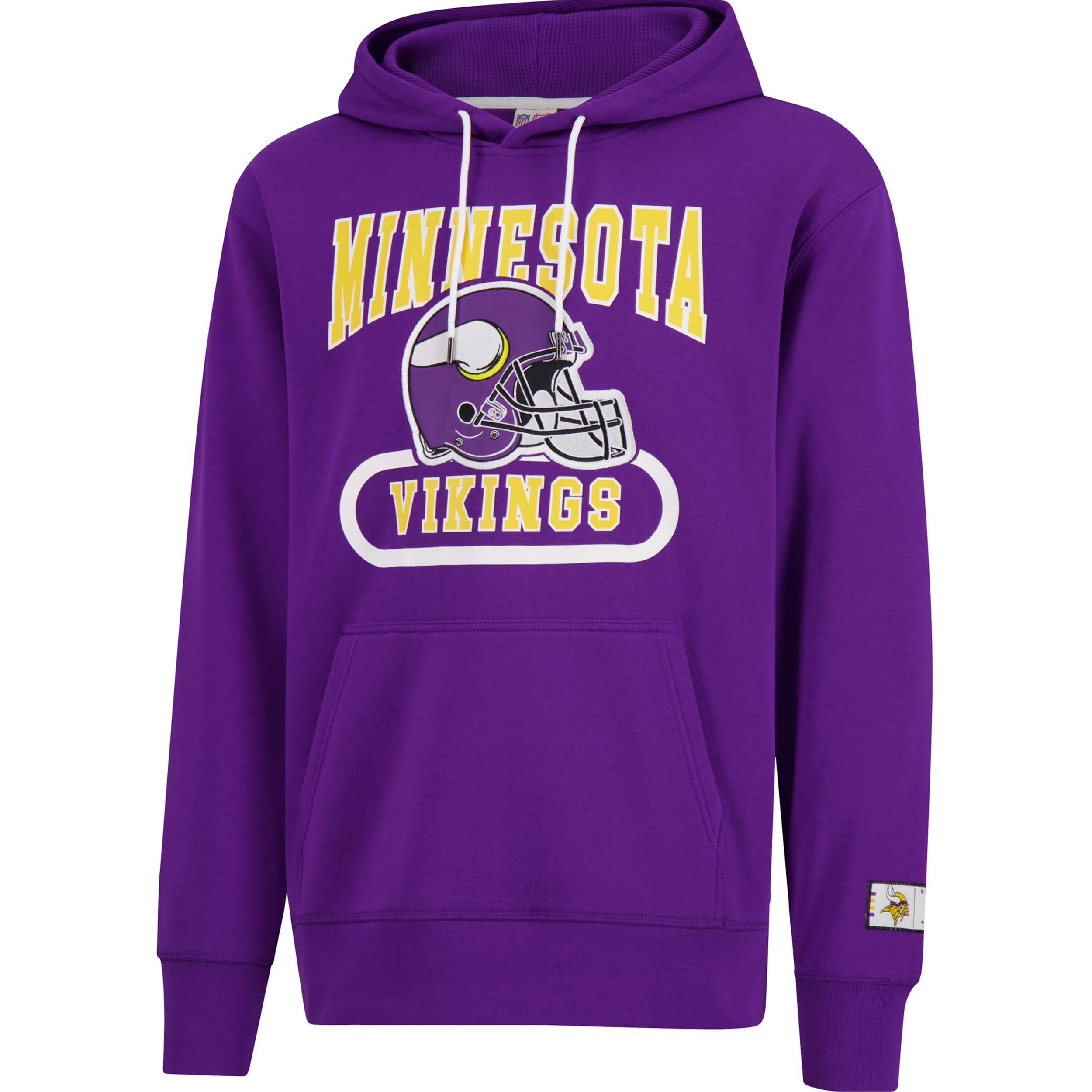 Ultra Game NFL Official Adults Super Soft Beast Mode Hoodie Sweatshirt - Unisex, Minnesota Vikings, Team Color 24, Small Image