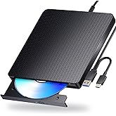 aelrsoch External Blu ray Drives Player Read/Write Compatible Bluray Burner USB 3.0 / Type-C DVD Burner Blu ray Player for pc