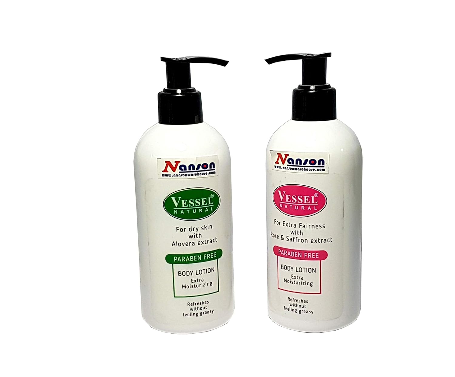paraben free body lotion