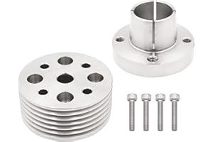 FLYINGAMZ Supercharger Pulley(15% Reduction) Replacement for R52 R53 MINI Cooper S (2002-2006)