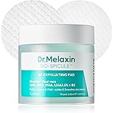 Dr.Melaxin BP Pore Exfoliating Pad for Dead Skin & Blackheads, Minimize Pores, Prevent Breakouts, Improve Skin Texture, Korean Skincare, 165ml, 70pads.