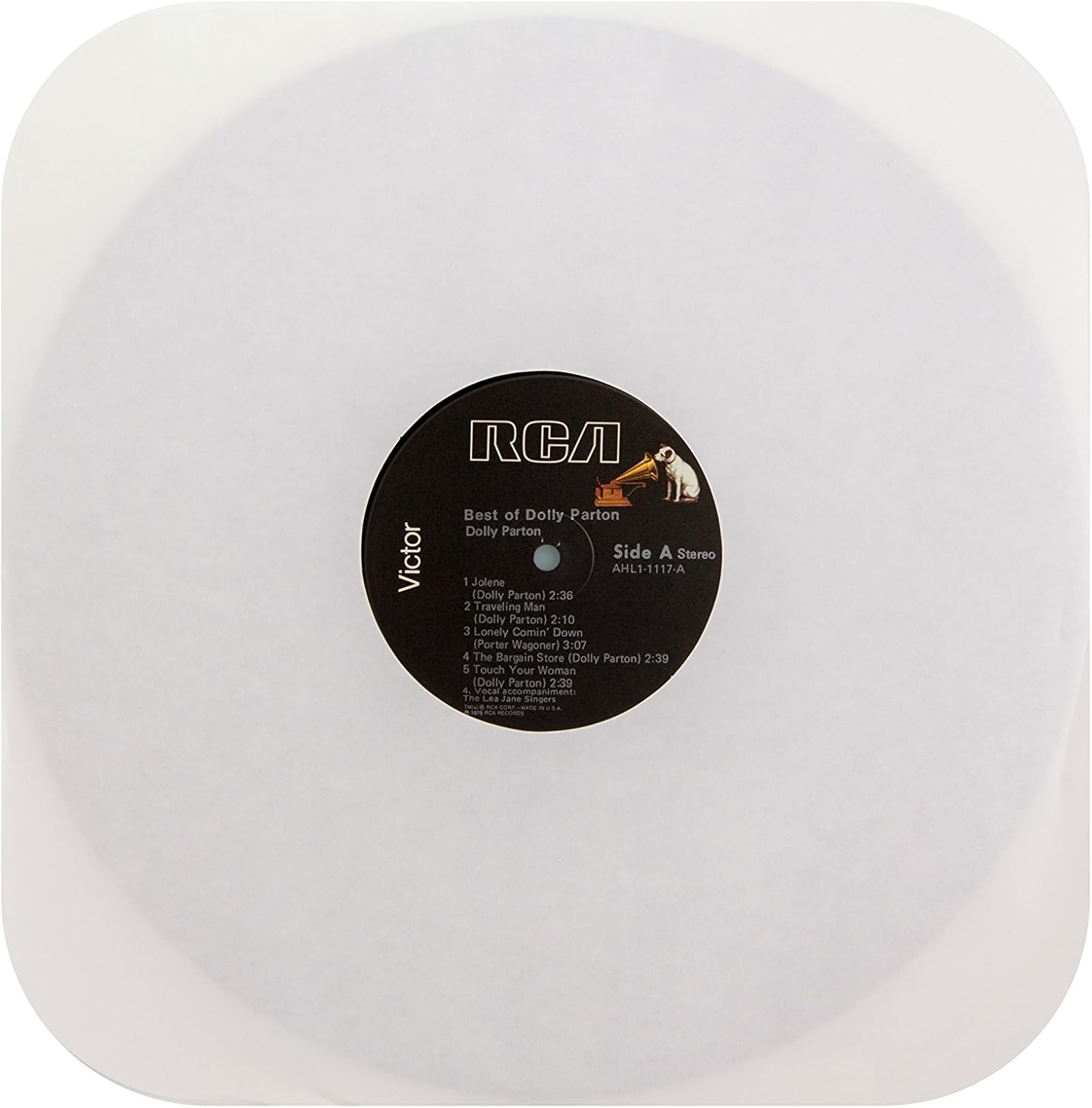 100 LP Vinyl Record Inner Sleeves Heavy Stock Ivory White Paper Rounded Corners Protective 33 RPM 12" Record Sleeves 80 GSM Covers Provide Your LP Collection with the Proper Protection Invest In Vinyl: Home Audio & Theater