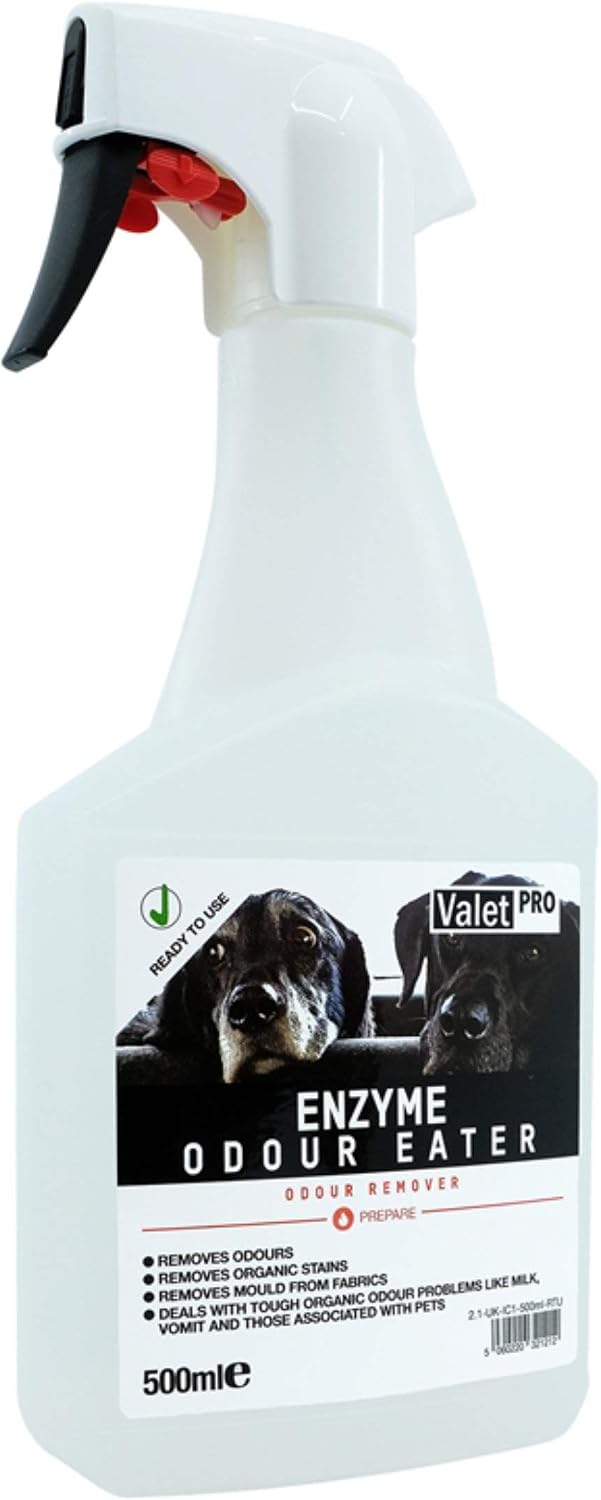 ValetPRO Enzyme Odour Eater - Combats bad odours by eliminating the root of the problem - 500ml, zitrusgelb, 500 ml (Pack of 1)