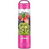 nutribullet Portable Blender, Cordless, 20oz Vessel, Personal Blender, USB-C Rechargeable, Bright Pink, NBPB50100BP