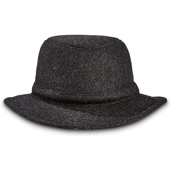 Tilley Montana Fedora With Tuckaway Earflaps – Men's Wool Felt Hat, Brown Or Black, Made In Canada, New With Tags