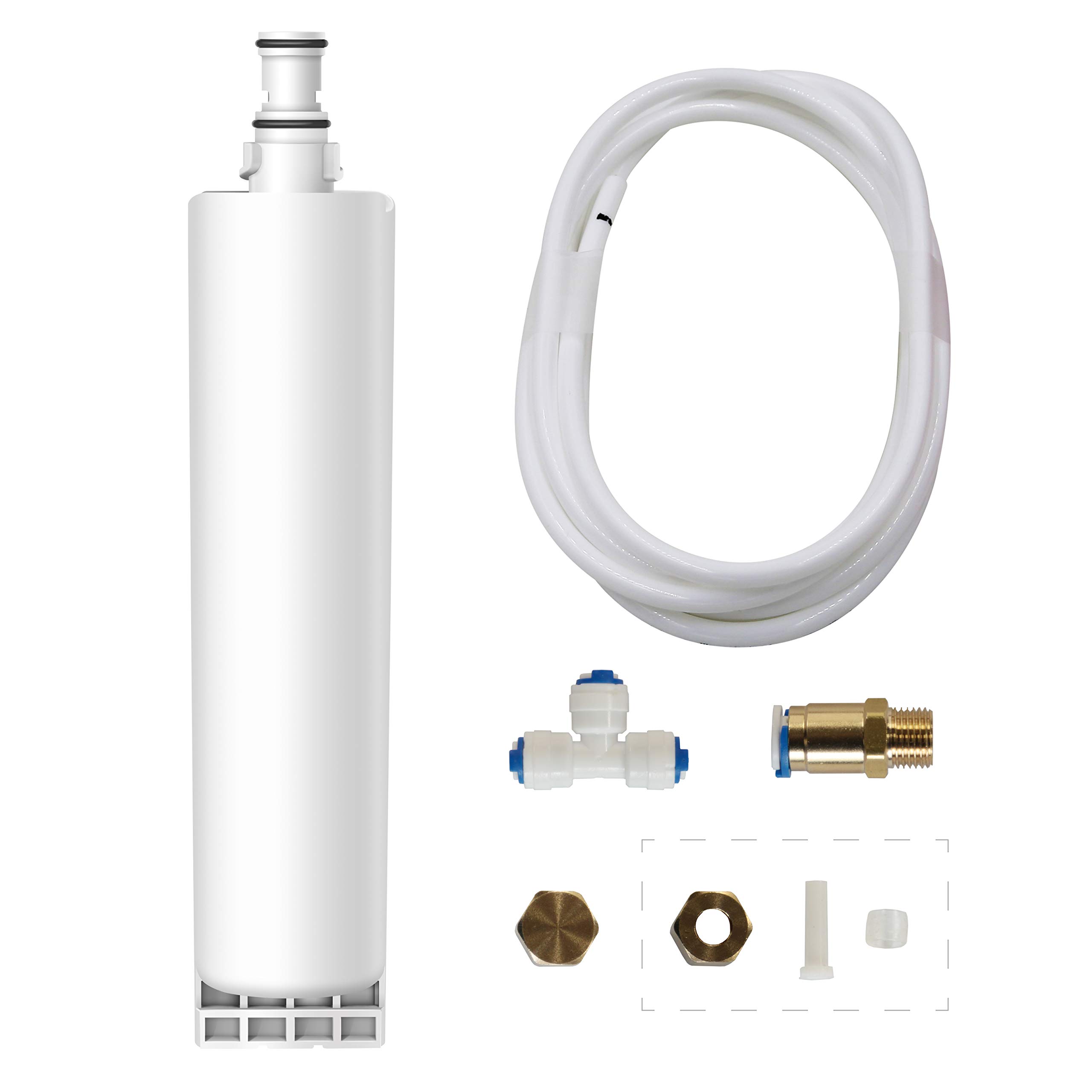 Buy Waterdrop Refrigerator Filter bypass accessory kit, 1/4" Tubing