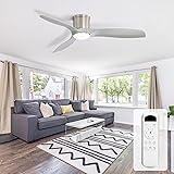 Sofucor 52 Inch Low Profile Ceiling Fans with