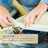 K-One Masking Tape Pack of 6 24mm x 50m for Painters Decorators DIY view 4