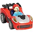 Mickey Mouse Rev 'n Go Vehicles with Lights and Sounds, Mickey's Car, Mickey Mouse Phrases, Officially Licensed Kids Toys for