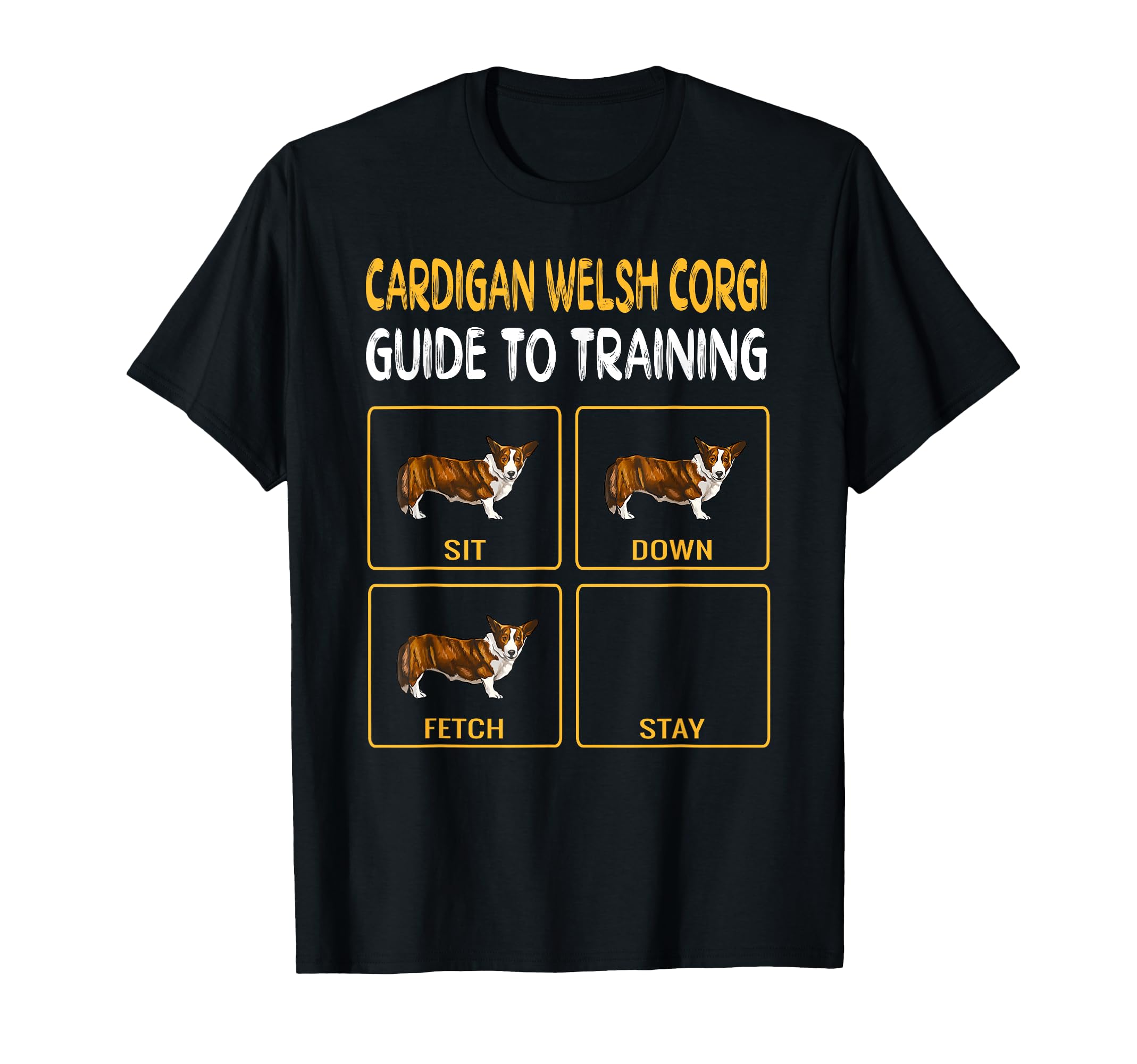 Cardigan Welsh Corgi Guide To Training Dog Obedience T-Shirt
