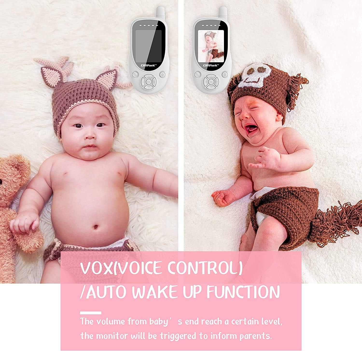 campark video baby monitor