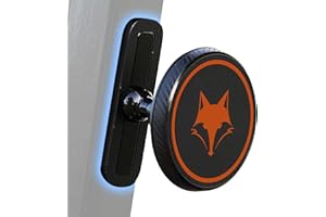 DESERT FOX GOLF Magnetic Phone Mount - Ultra Strong Magnetic Golf Cart Phone Holder - 360° Rotation - Secure No-Slip Grip - Instant GPS, Music, and Scoring App Access