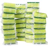 Sadocom 30 Pack Sponge Individually Wrapped, Kitchen Sponges Bulk | Non Scratch Scouring Sponges for Household Cleaning, Dishes, Kitchen, Apartment, Car, Bike