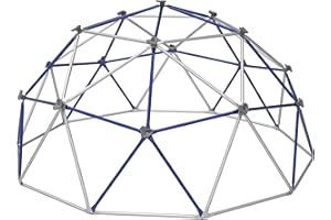 Jack and June Free-Standing Powder-Coated, UV Resistant Steel Jungle Gym Climber, Blue