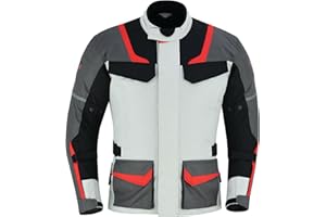 BTR BORN TO RACE Men's Motorbike Motorcycle Cordura Textile Fabric Waterproof 3/4 Armoured Protectors Jacket