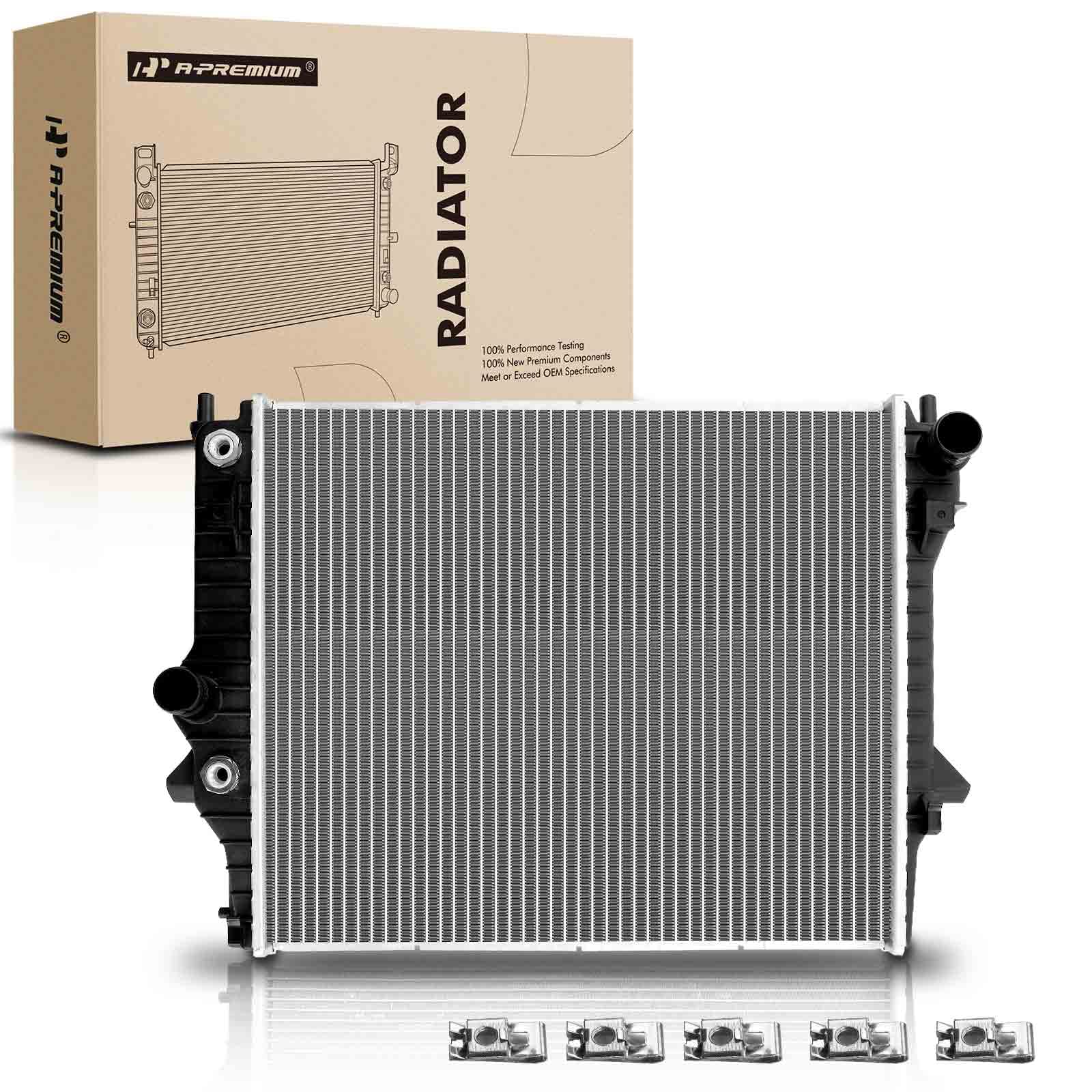 A-Premium Engine Coolant Radiator Assembly with Transmission Oil Cooler ...
