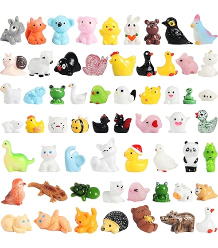 Pack Of 120 Ducks Ini Anial Figures, Ini Duck Figures, Ini Ducks