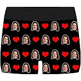 Personalized Funny Boxers Briefs for Men, Custom Underwear with Multi Face Photo