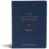 CSB Scripture Notebook, Romans, Black Letter, Single-Column, Notetaking, Journaling Space, Sermon Series, Personal Study, Concise Format, Easy-to-Read Bible Serif Type