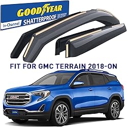 Goodyear Shatterproof in-Channel Window Deflectors