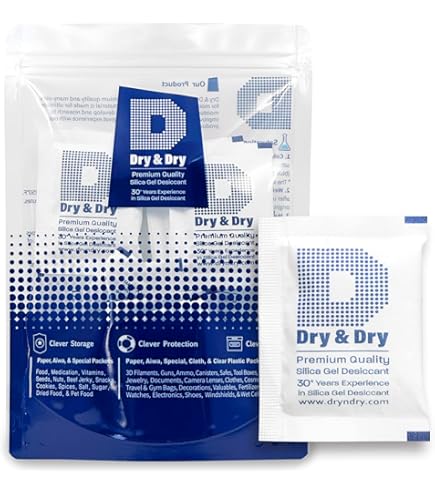 100 Packets 3 G Grams Slca Gel Desccant Pack Mosture Absorber Shp