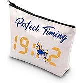 WCGXKO Sorority Gift Graduation Makeup Bag Sorority Merchandise Sorority Zipper Cosmetics Bag (Perfect 22)