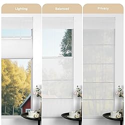 MoDanCeQ Blackout Light Filtering Cordless Top Down