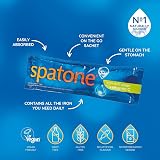 Spatone Natural Iron Supplement with Vitamin C 84 Sachets Apple view 2