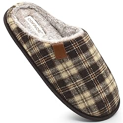 COFACE Womens Mens Cozy Memory Foam Fuzzy Slippers