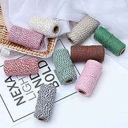 AKOAK Bakers Twine,1 Roll 109 Yards Cotton Twine